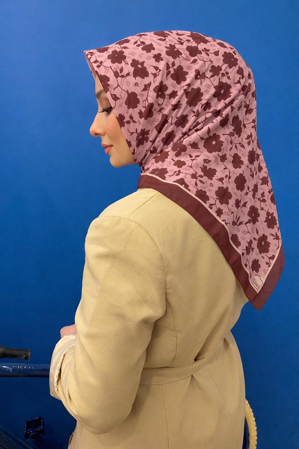 PAMUKSU SOFT EŞARP GÜL KURUSU D-14