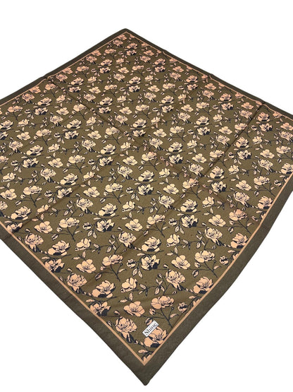PAMUKSU SOFT EŞARP ACI KAHVE HAKİ D-26