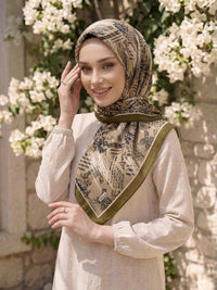 PAMUKSU SOFT EŞARP AÇIK KAHVE BEJ D-20