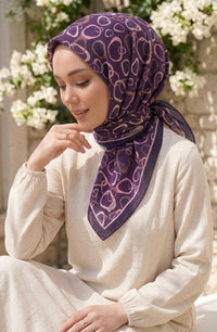 PAMUKSU SOFT EŞARP MÜRDÜM D-19