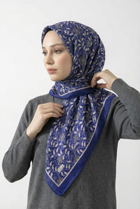 PAMUKSU SOFT EŞARP LACİVERT D-18