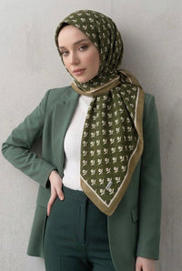 PAMUKSU SOFT EŞARP HAKİ D-27