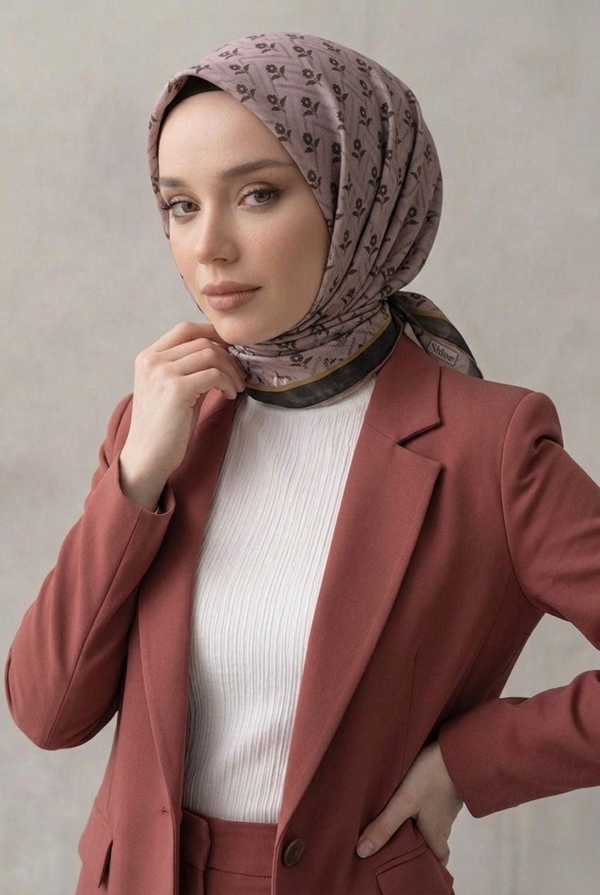 PAMUKSU SOFT EŞARP AÇIK KAHVE D-27