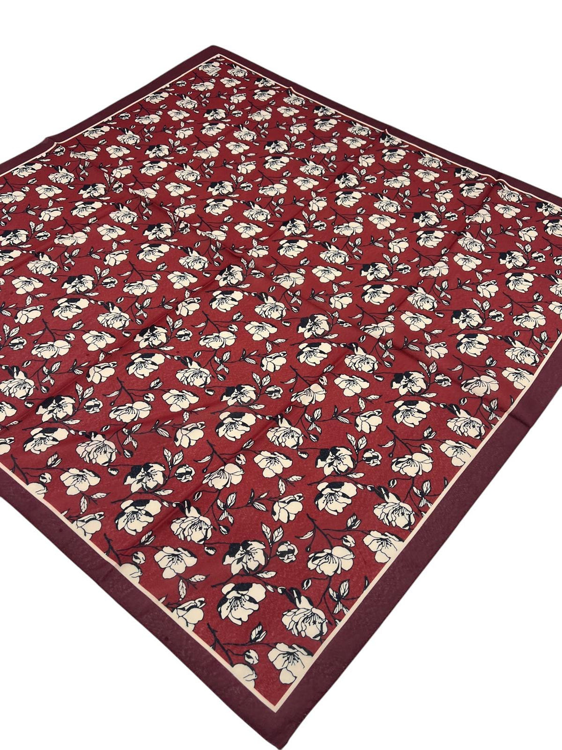 PAMUKSU SOFT EŞARP BORDO D-26
