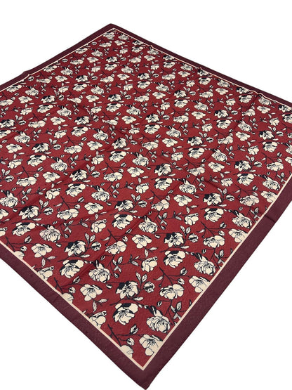 PAMUKSU SOFT EŞARP BORDO D-26