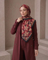 PAMUKSU SOFT EŞARP SİYAH TABA D-25