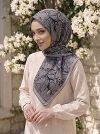 PAMUKSU SOFT EŞARP AÇIK GRİ D-22