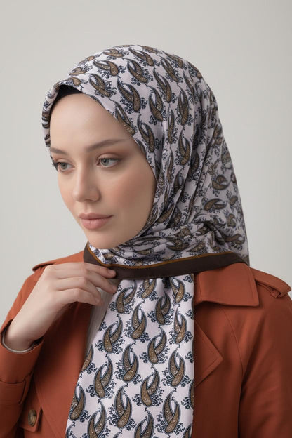 PAMUKSU SOFT EŞARP KAHVE D-28