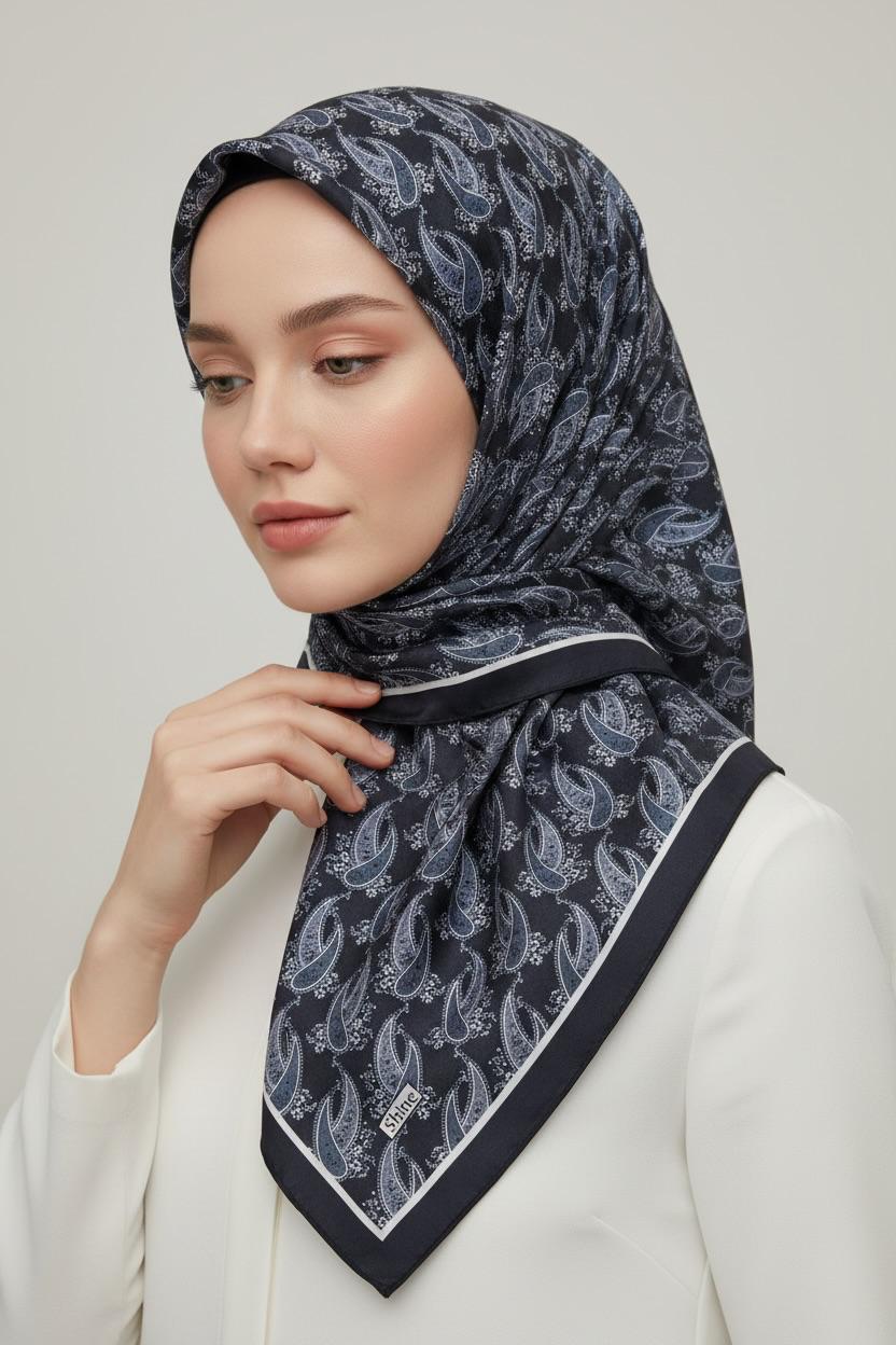 PAMUKSU SOFT EŞARP SİYAH D-28