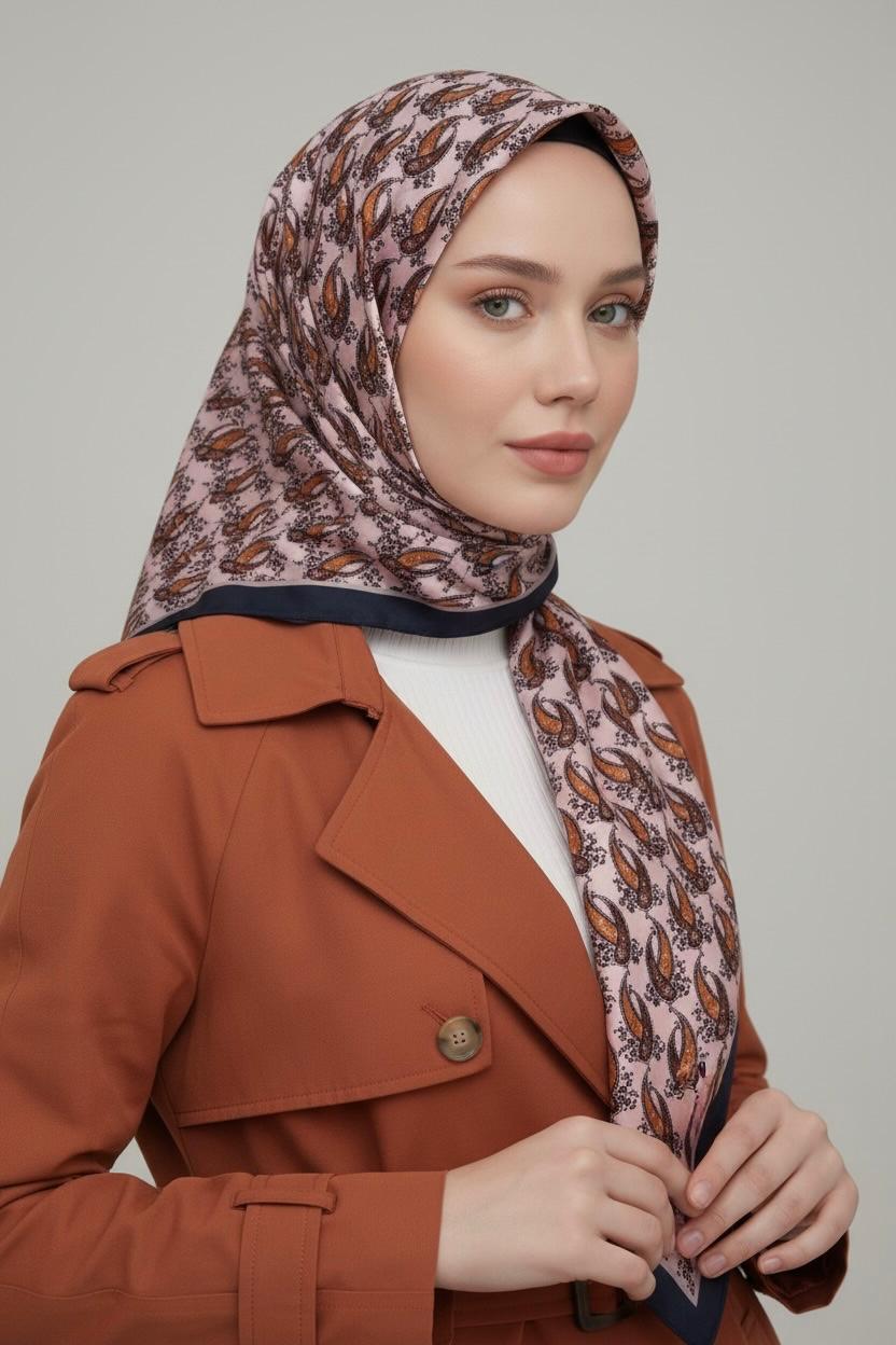 PAMUKSU SOFT EŞARP SİYAH  D-28