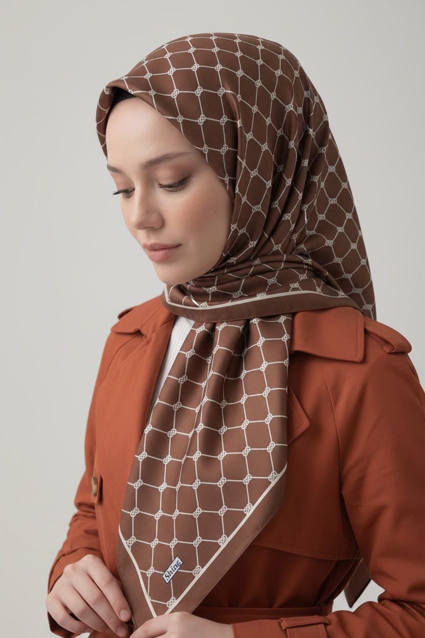 PAMUKSU SOFT EŞARP SÜTLÜ KAHVE D-29
