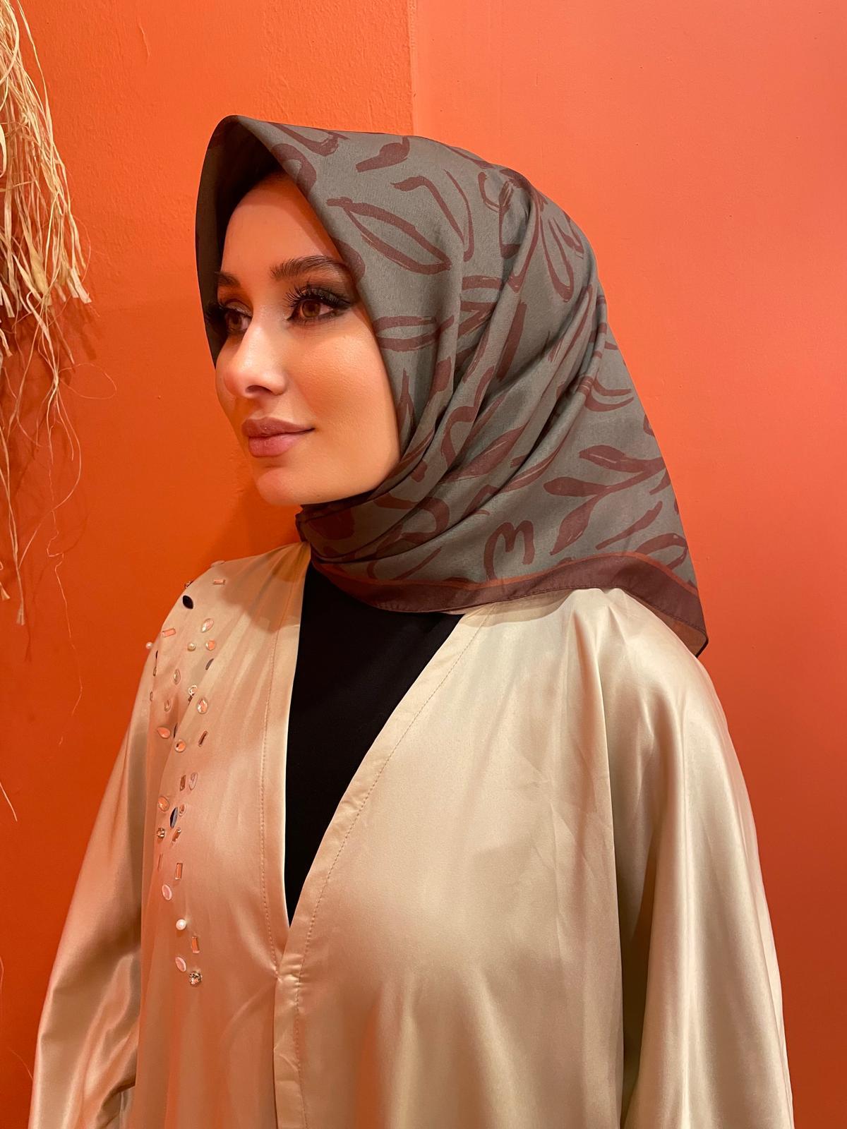 PAMUKSU SOFT EŞARP KAHVE D-6