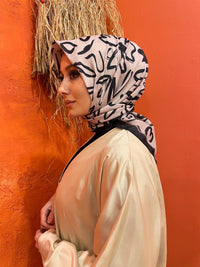 PAMUKSU SOFT EŞARP SİYAH D-6