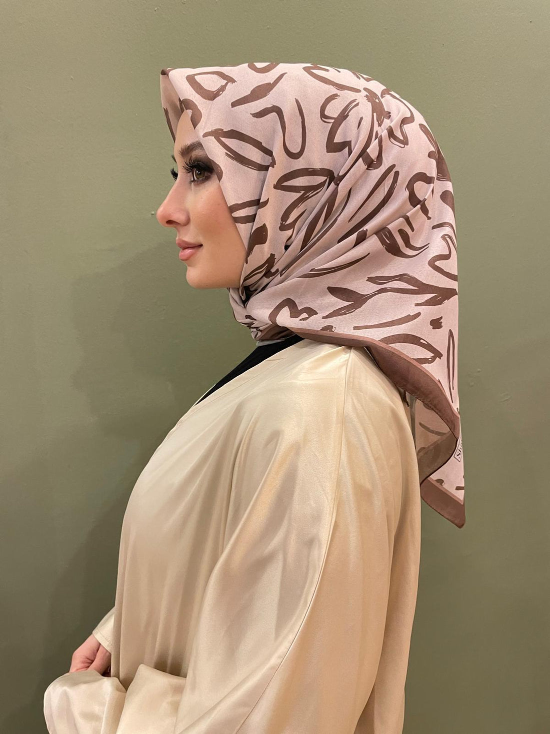 PAMUKSU SOFT EŞARP KAHVE D-6