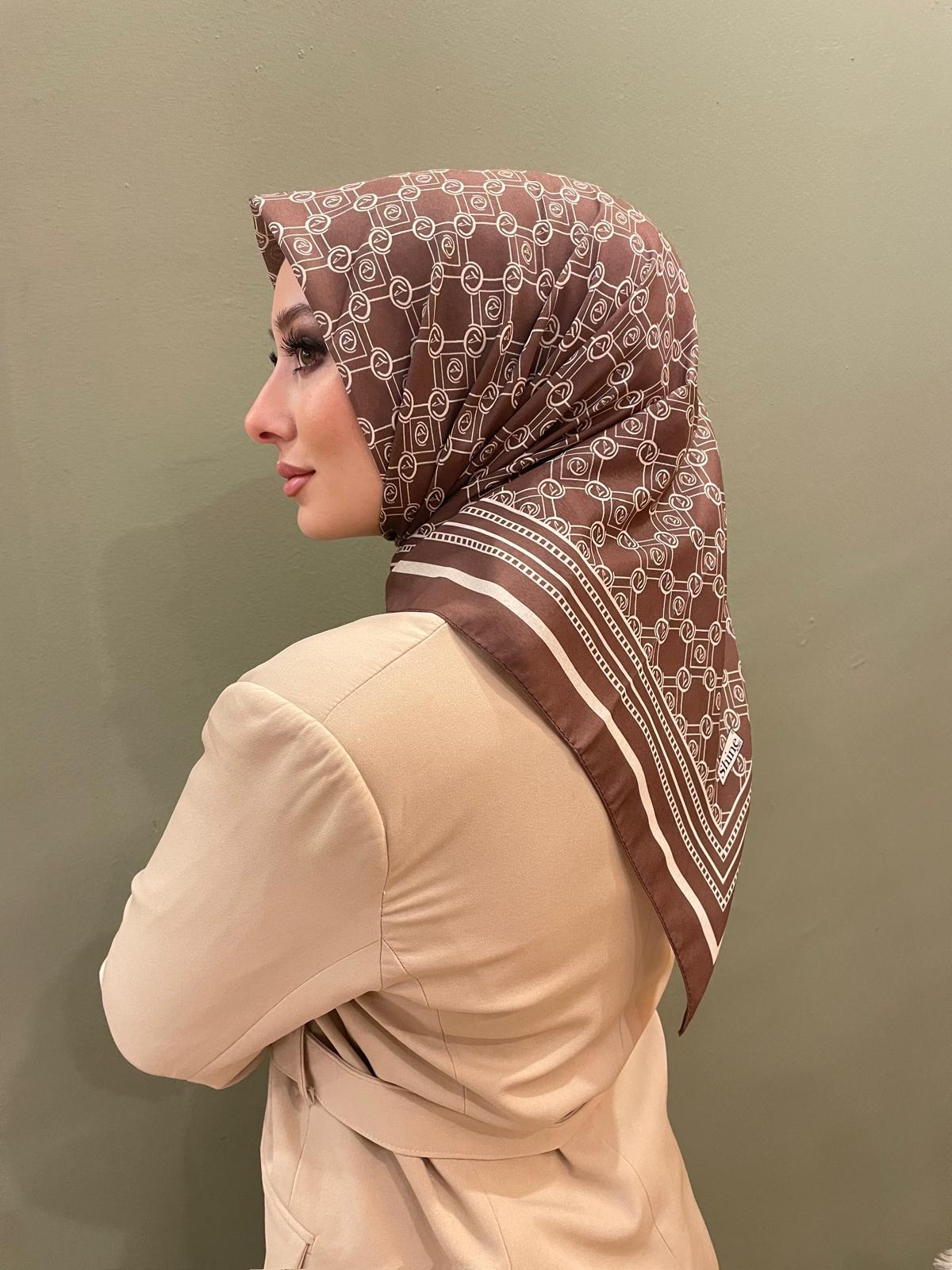 PAMUKSU SOFT EŞARP KAHVE D-7