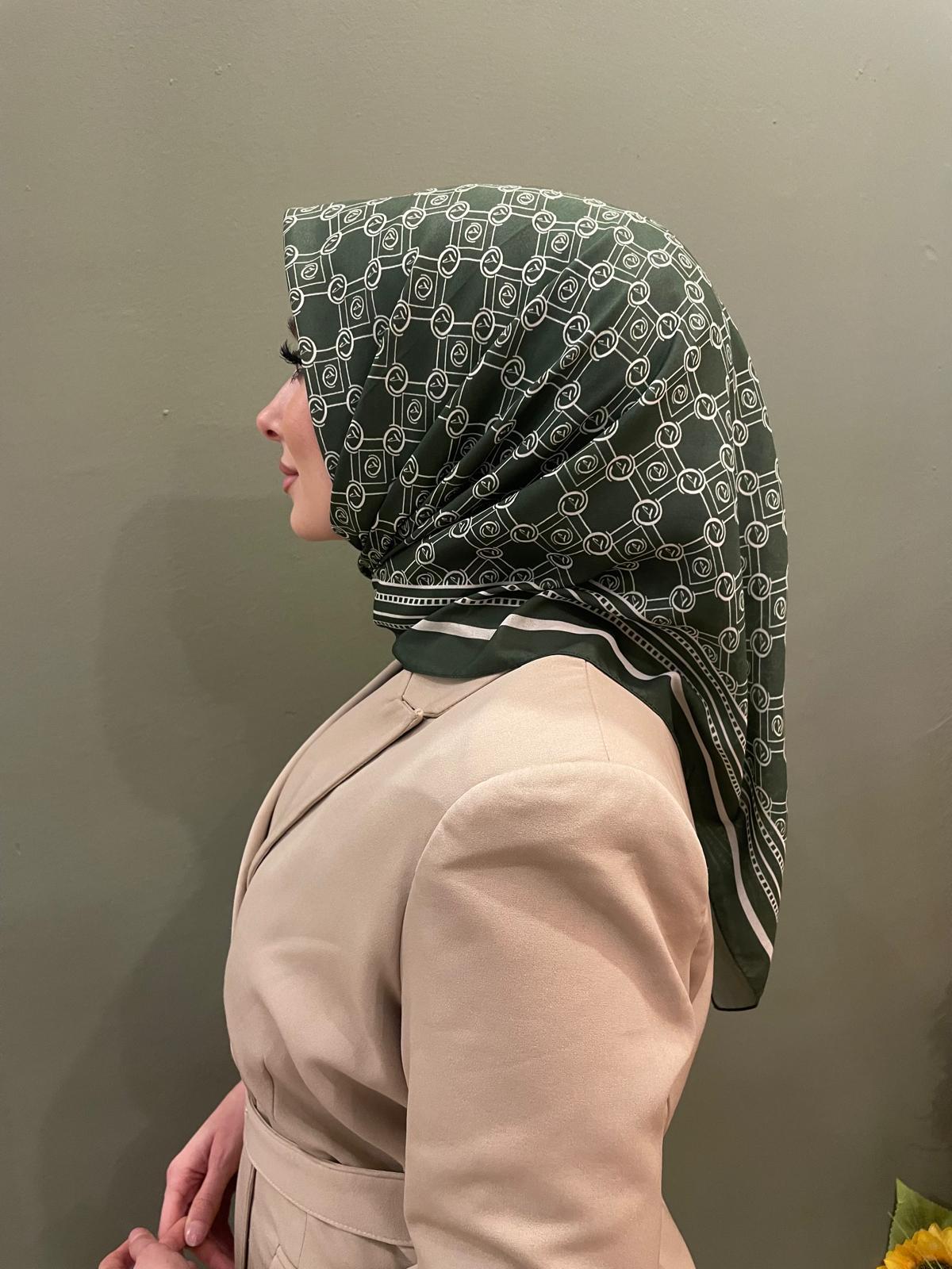 PAMUKSU SOFT EŞARP YEŞİL D-7