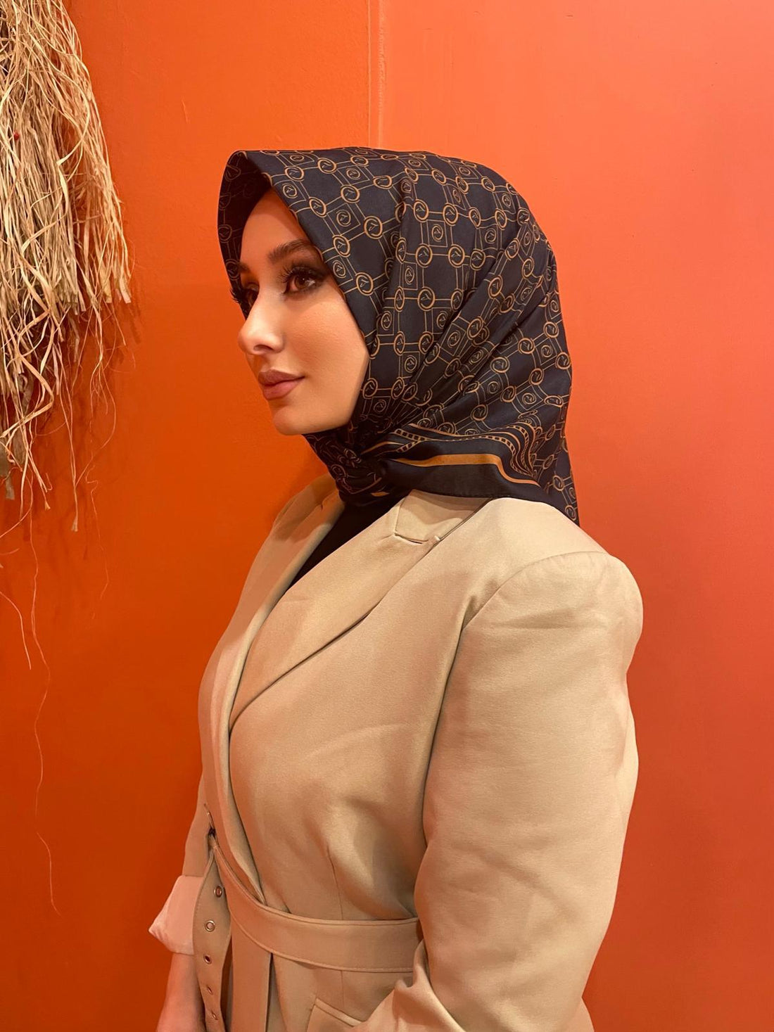 PAMUKSU SOFT EŞARP KOYU KAHVE D-7