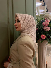PAMUKSU SOFT EŞARP BEJ D-7