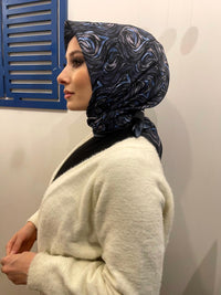 PAMUKSU SOFT EŞARP SİYAH D-8