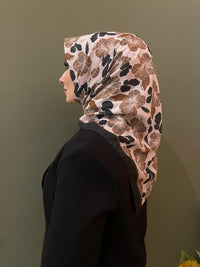 PAMUKSU SOFT EŞARP YEŞİL KREM D-13