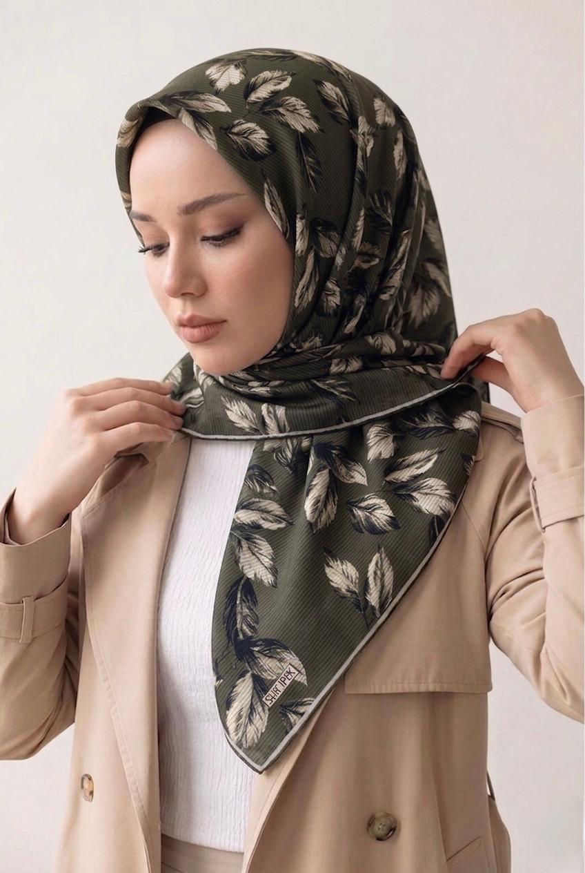 SUR İPEK LİFE SOFT EŞARP HAKİ D-3